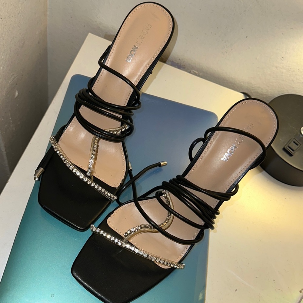 Rhinestone Heels